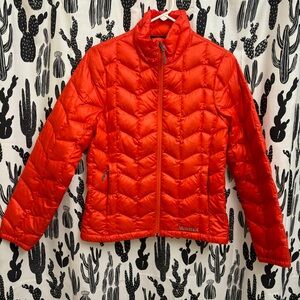 Marmot Down Orange Lightweight Coat